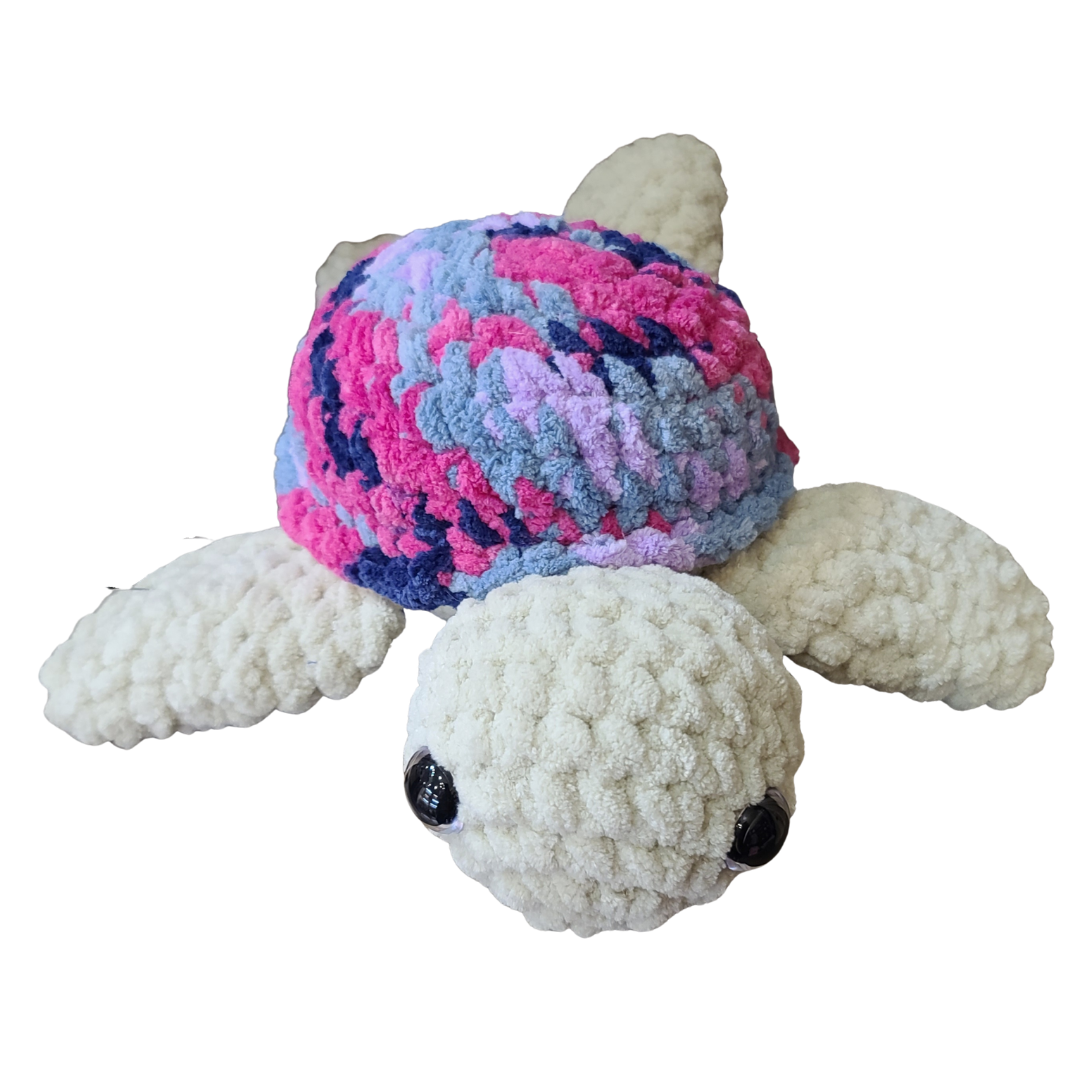 Hand-Crocheted Sea Turtle