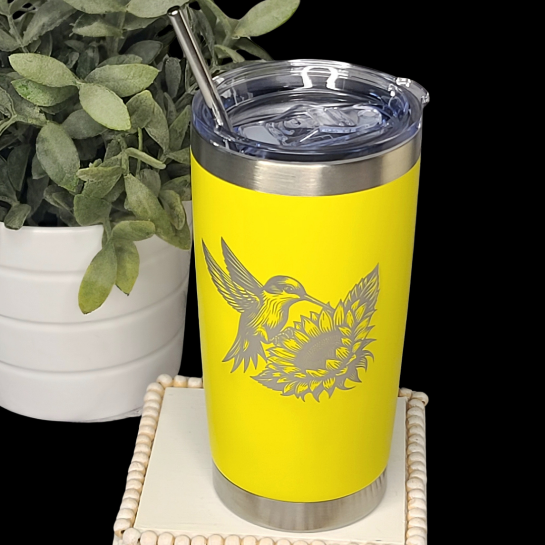Bird Lover Stainless Steel Tumbler