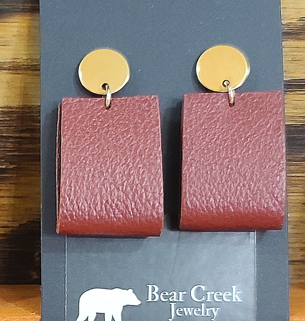 Leather Earrings