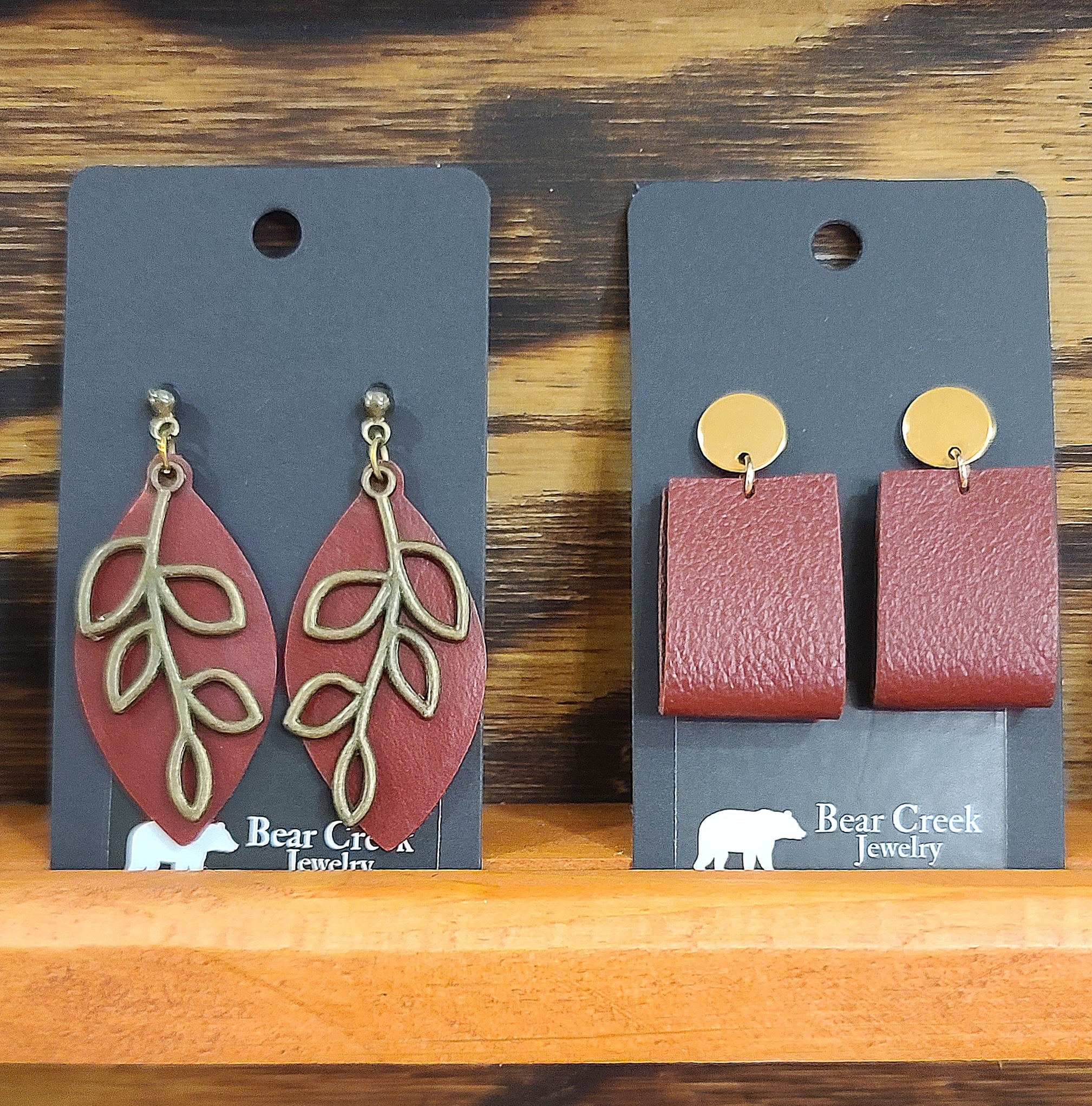 Leather Earrings