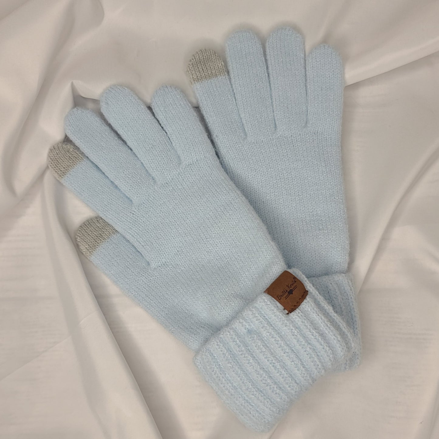 Light Blue Ladies Gloves