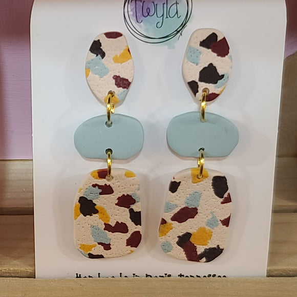 Multicolor Dangle Earrings