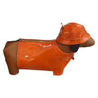 Raincoat Daschund Dog Purse