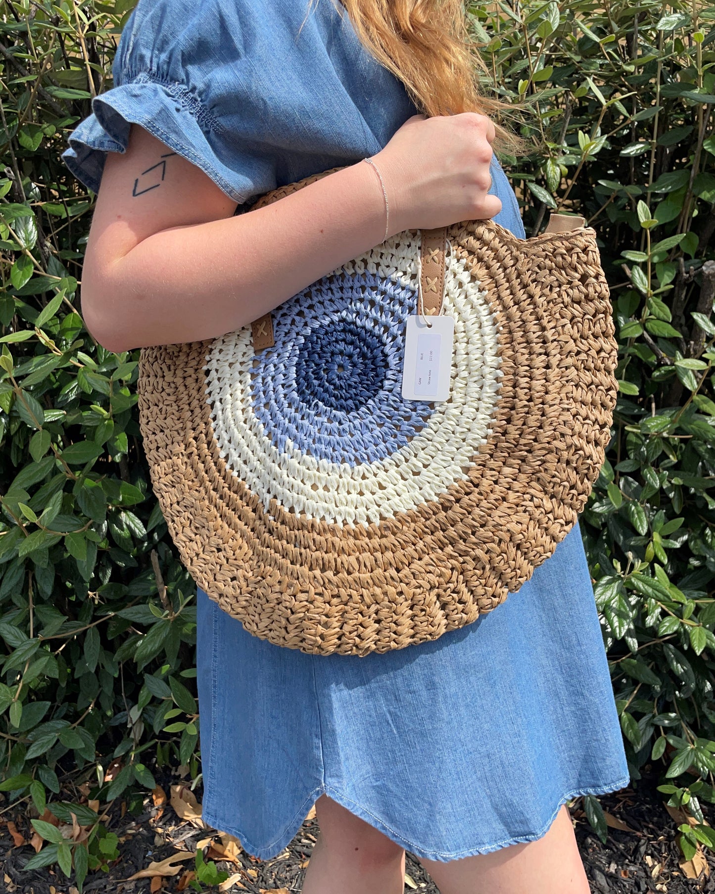 Straw Tote Bag