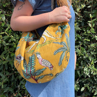 Panther Print Shoulder Bag/Backpack