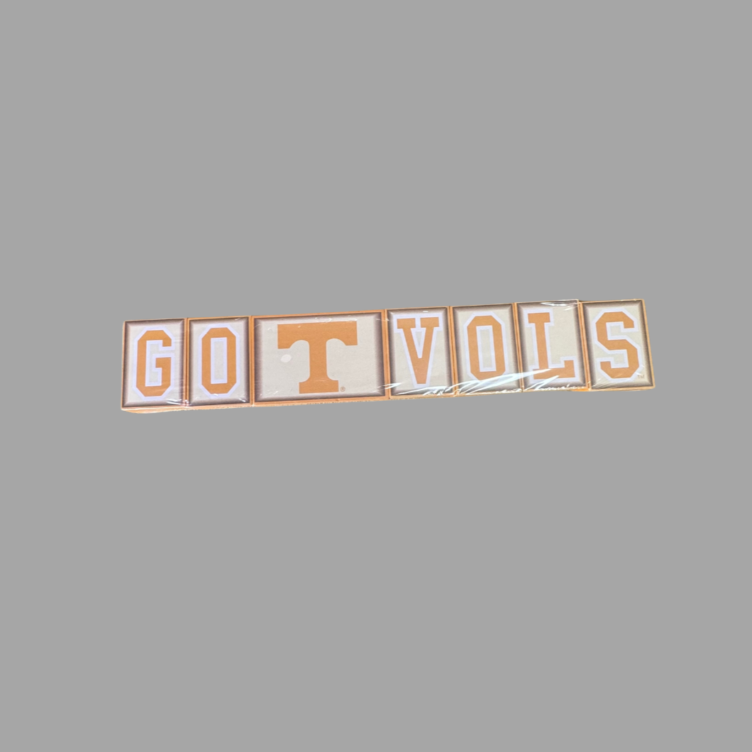 Go Vols Decorative Blocks