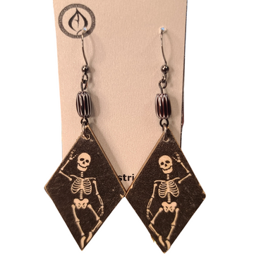 Halloween Skeleton Earrings