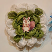 Fall Squirrel Wreath