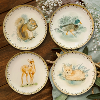 Animals In Nature Plates