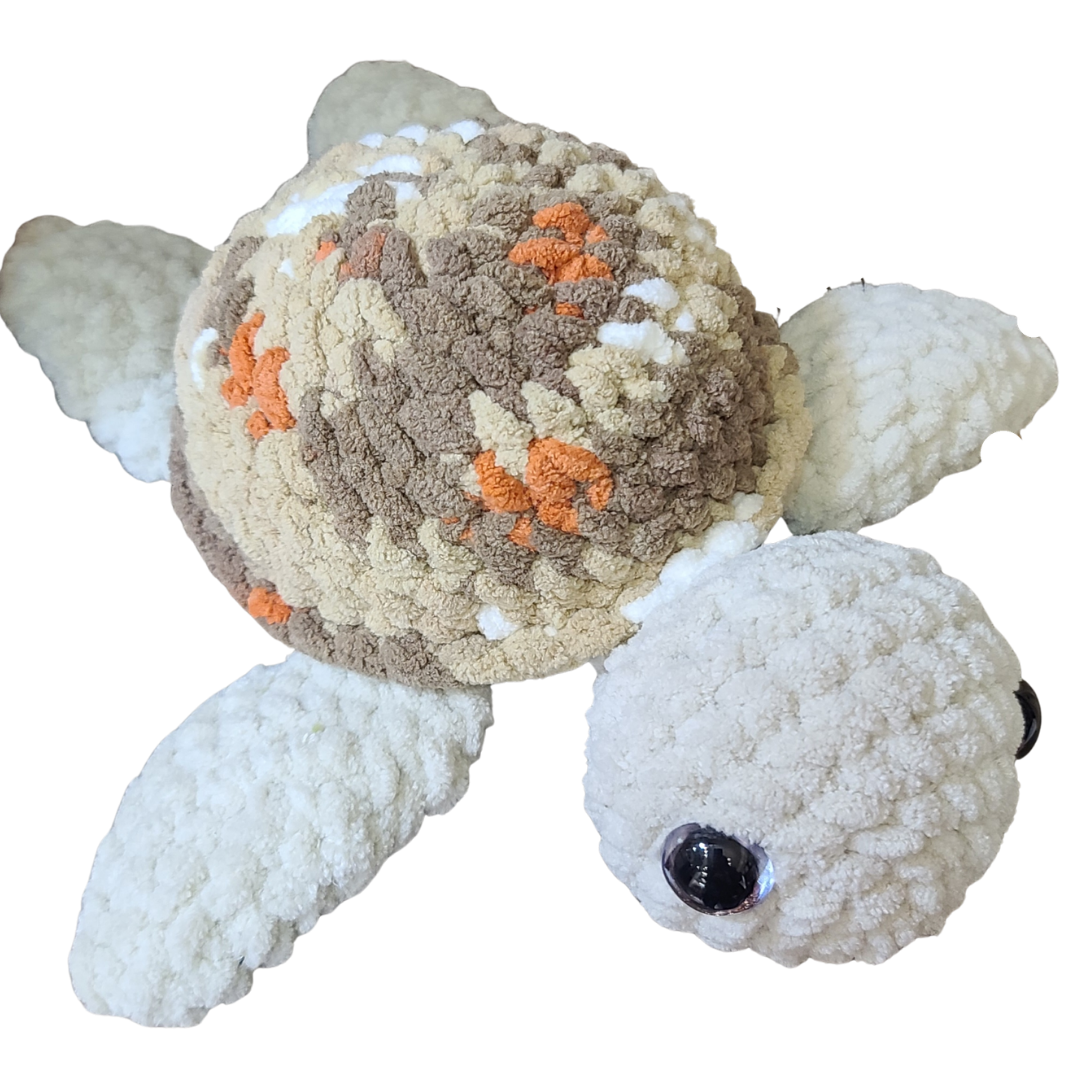 Hand-Crocheted Sea Turtle