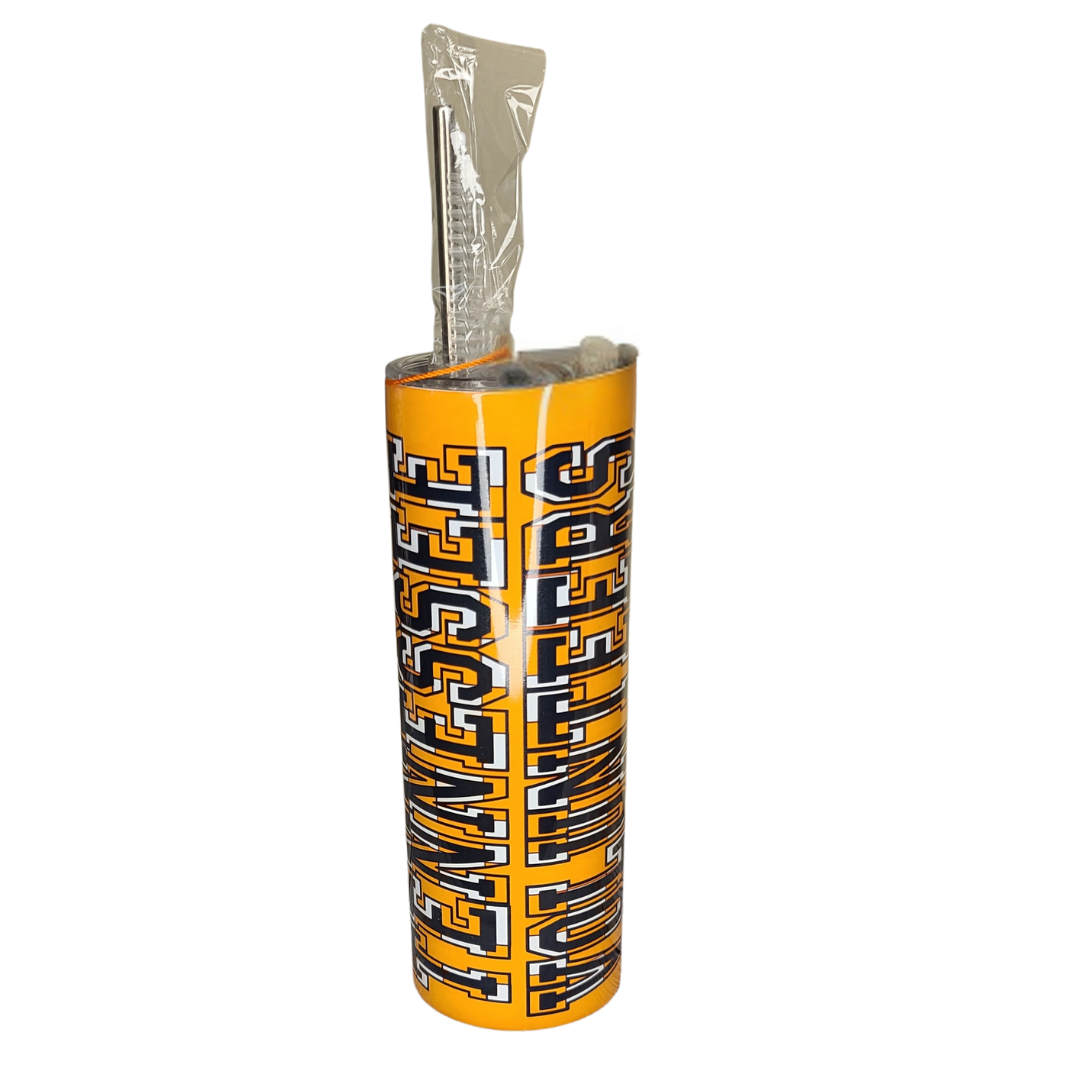Tennessee Volunteers Skinny Tumbler