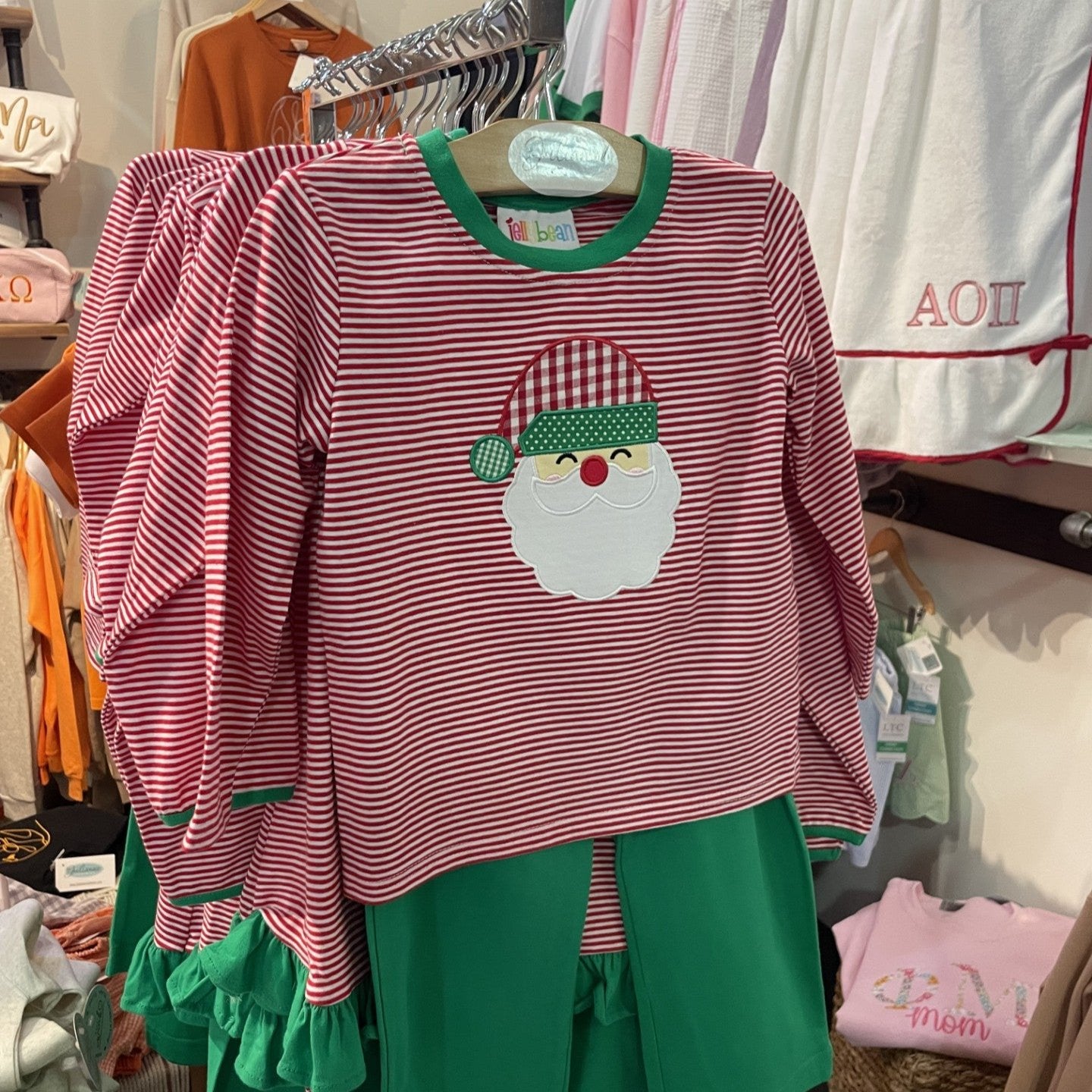 Boy's Santa Pajamas