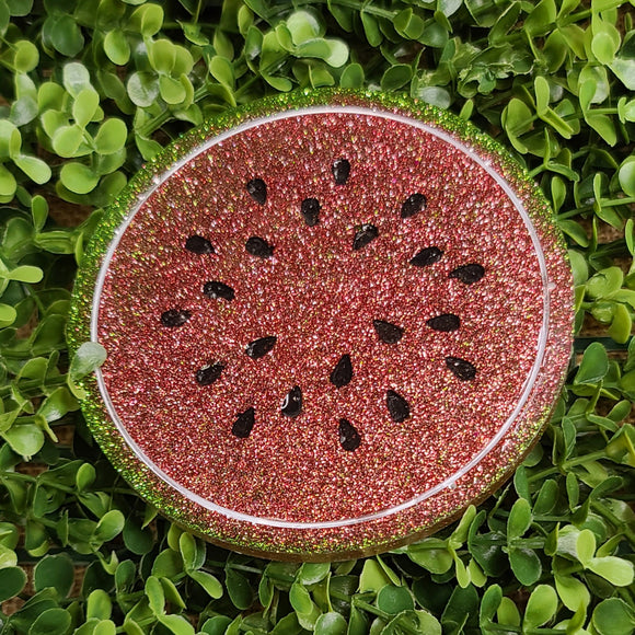 Resin Watermelon Coaster