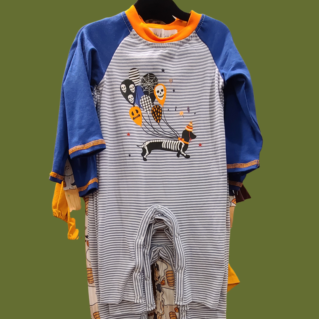 Halloween Baby Boy Romper