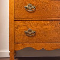 Antique White Oak Dresser