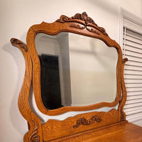 Antique White Oak Dresser