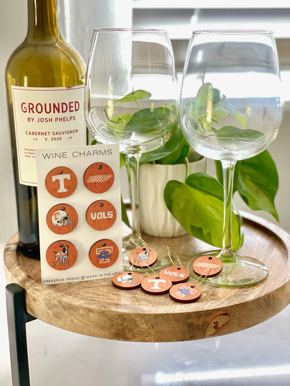 Vols Wine Charms (Officially licensed)