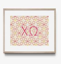 Chi Omega Print-Free Shipping