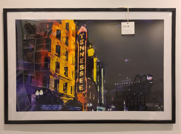Framed Art -Tennessee Theatre On Gay Street