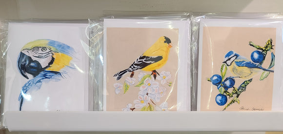 Bird Cards - Oliver Guerguis