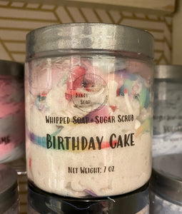 Sugar Scrub - Whipped Birthday Cake