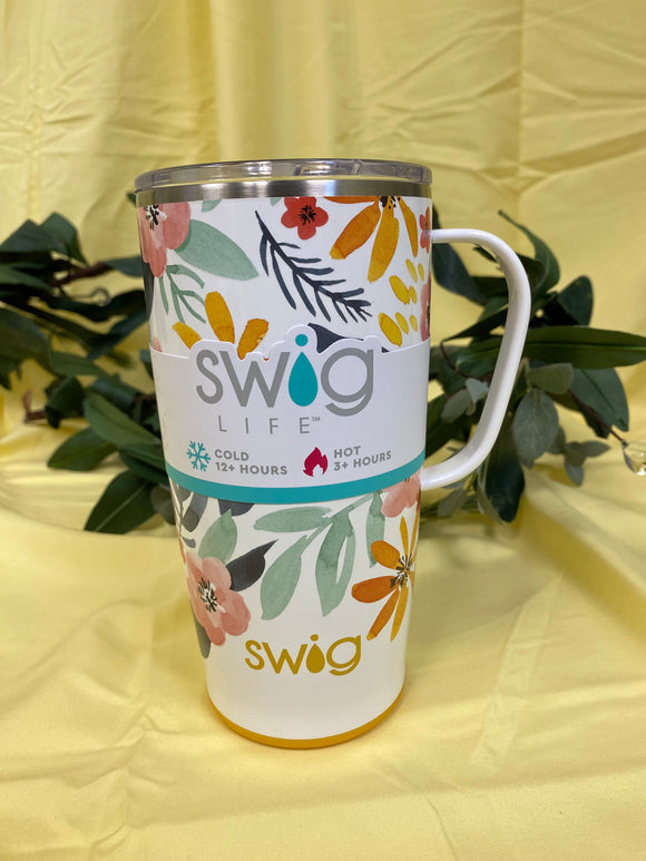 Floral Swig Mug