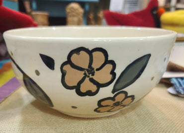 Ceramic Flower Bowl