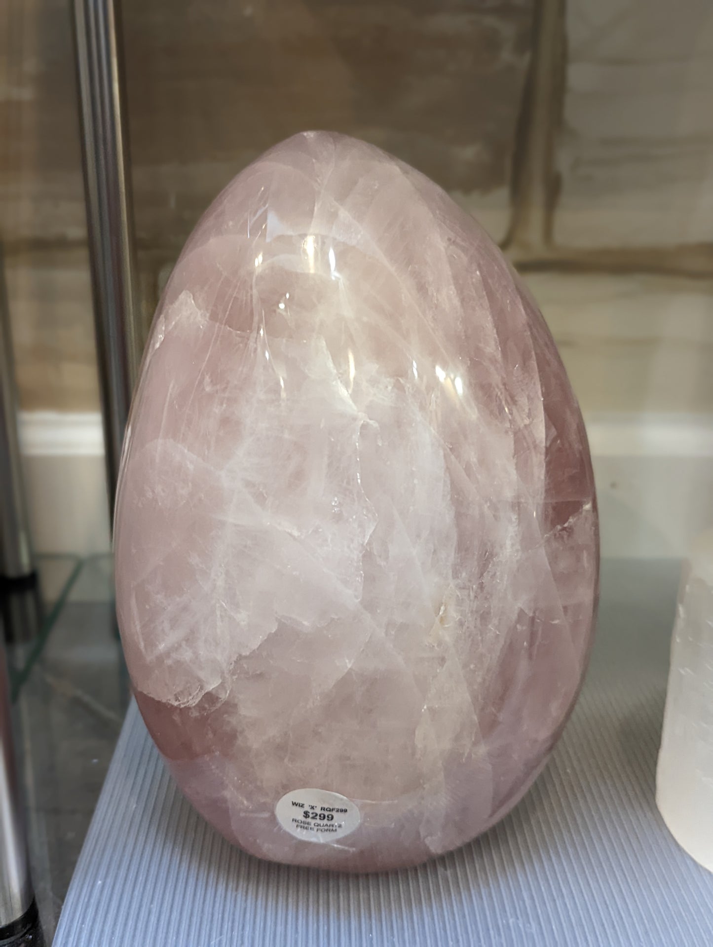 Rose Quartz Egg