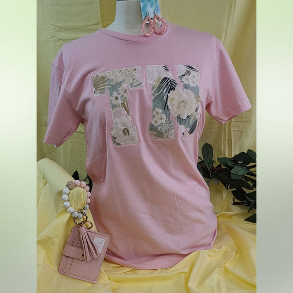 Pink and Floral TN Tshirt