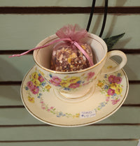 Cup and Saucer Bird Feeder