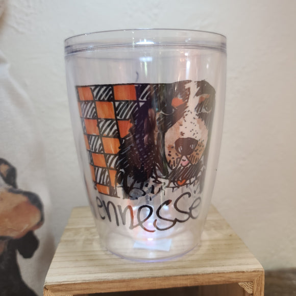 Tennessee and Mascot Smokey Insulated Mug