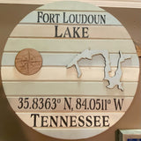 Round Lake Map Signs