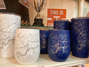 Tumblers - Map of Knoxville