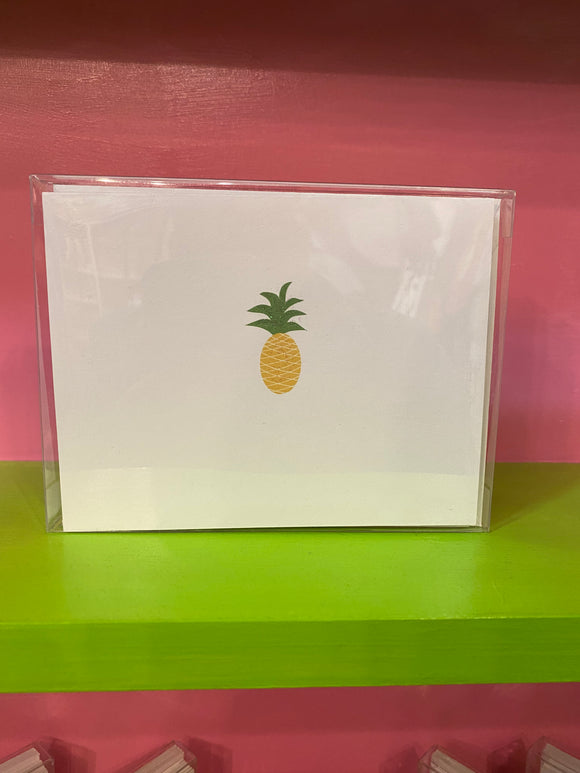 Pineapple greeting cards