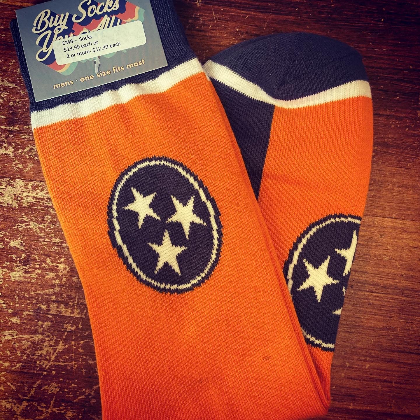 Tri star socks