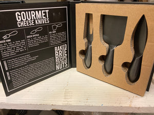 Gourmet cheese knives
