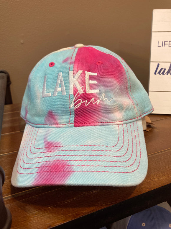 Lake Bum Tie-dye Hat
