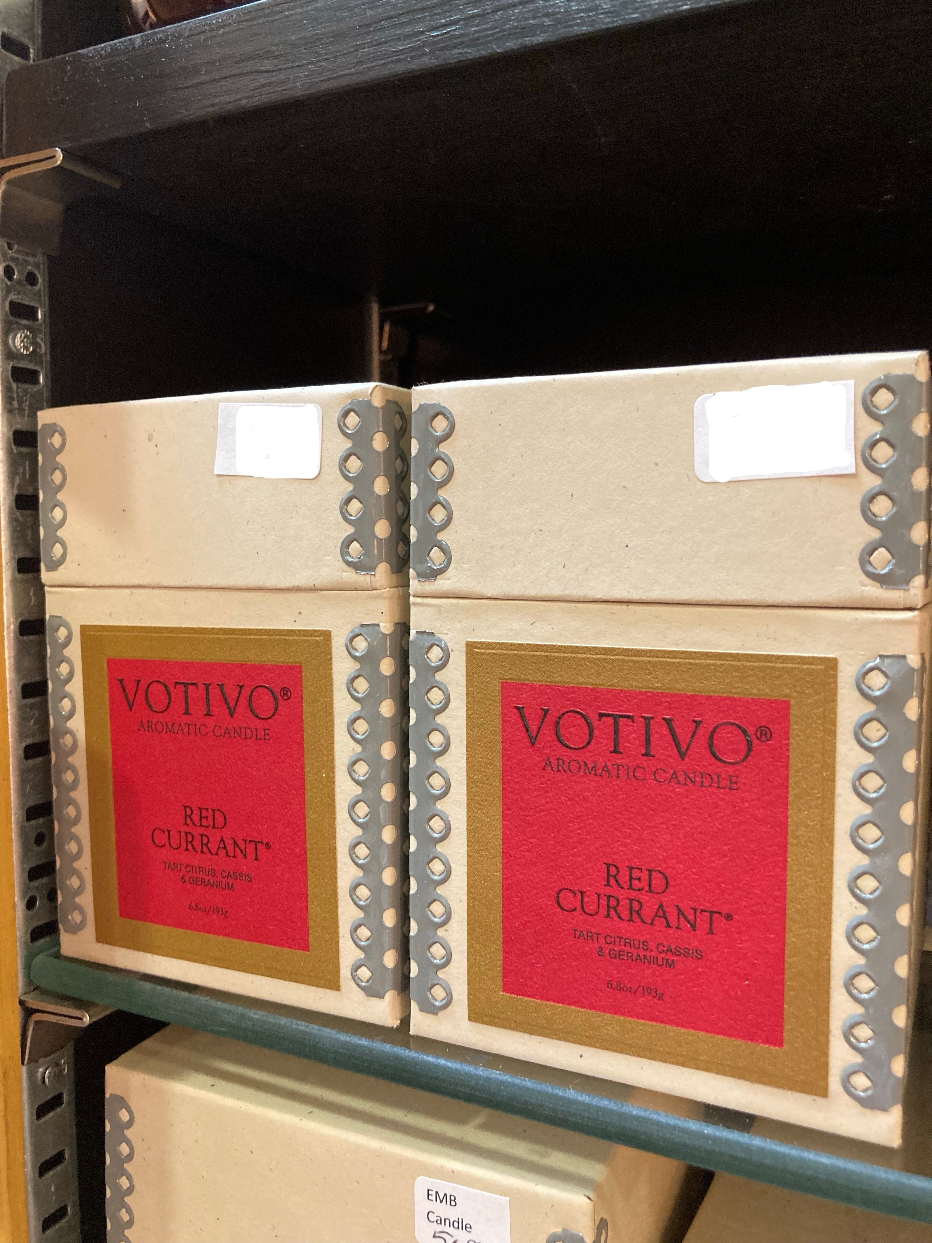 Votivo Red Currant Candle