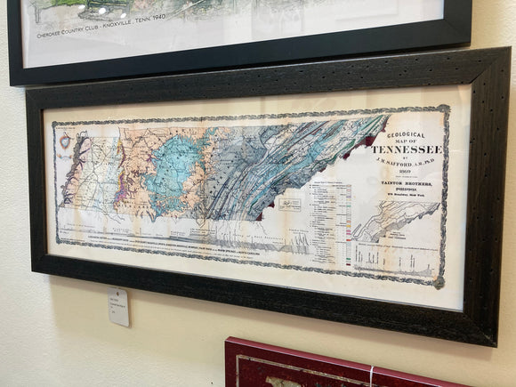 TN Geological Map 1869