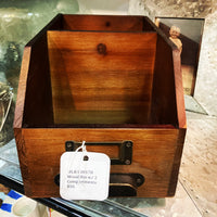 Wooden Storage Bin